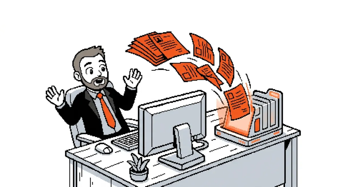 HR manager ordina velocemente i curriculum