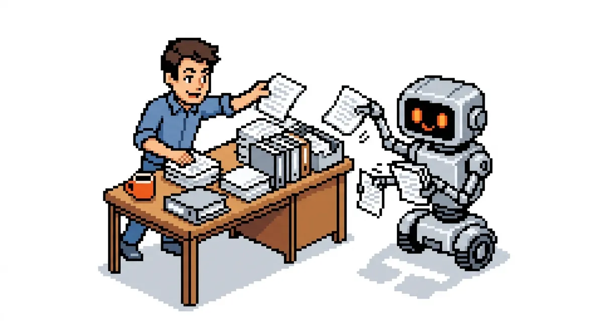 Robot AI che aiuta nello screening