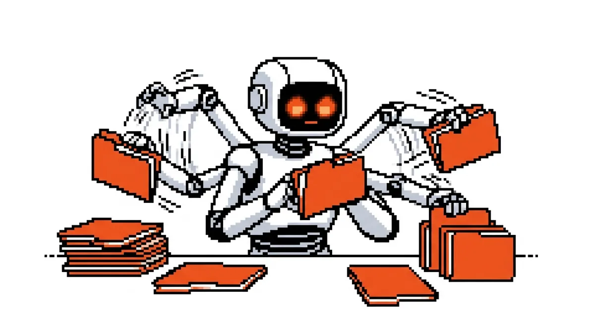 Robot AI che smista velocemente CV